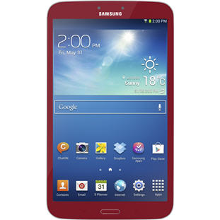 Фото товара Samsung T3100 Galaxy Tab 3 (8.0, 16Gb, Wi-Fi, garnet red)