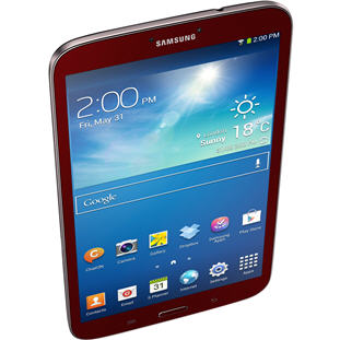 Фото товара Samsung T3100 Galaxy Tab 3 (8.0, 16Gb, Wi-Fi, garnet red)