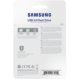 Фото товара Samsung BAR USB 3.0 64Gb (MUF-64BA/APC, золотистый)