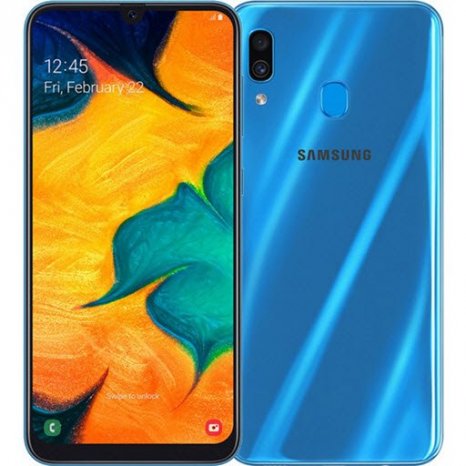 Фото товара Samsung Galaxy A30 (32Gb, SM-A305F, blue)