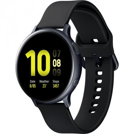 Фото товара Samsung Galaxy Watch Active2 (алюминий, 44 мм, SM-R820NZKASER, black)