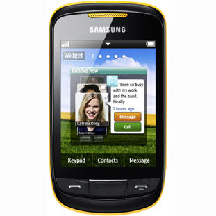 Фото товара Samsung S3850 Corby II (festival yellow)