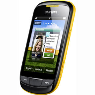 Фото товара Samsung S3850 Corby II (festival yellow)