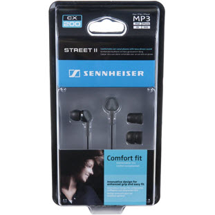 Фото товара Sennheiser CX 200 Street II (черный)