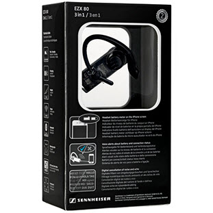 Фото товара Sennheiser EZX 80 (black)