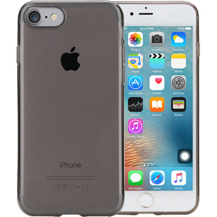 Фото товара Silco силиконовый для iPhone 7 (прозрачный серый)