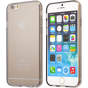 Фото товара Silco силиконовый для iPhone 6/6S (прозрачный серый)