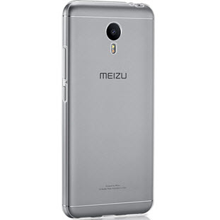 Фото товара Silco силиконовый для Meizu M5 Note (глянцевый прозрачный серый)