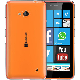 Фото товара Silco силиконовый для Microsoft Lumia 640 (глянцевый прозрачный)