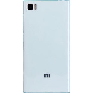 Фото товара Silco силиконовый для Xiaomi Mi3 (голубой прозрачный)