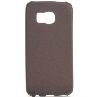 Фото товара Silikone Case накладка-пластик для Samsung S6 Edge (коричневый)