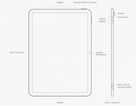Фото товара Apple iPad 10,9 (2022) Wi-Fi+Cellular 256Gb,Blue
