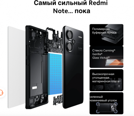 Фото товара Xiaomi Redmi Note 13 Pro Plus 5G 12/512 Gb RU, Midnight Black