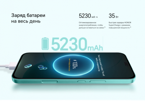 Фото товара Honor 400 Lite 8/256Gb RU Green