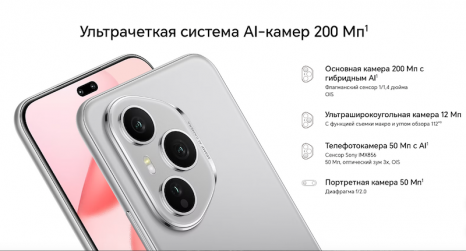 Фото товара Honor 400 Pro 12/512Gb RU Lunar Grey