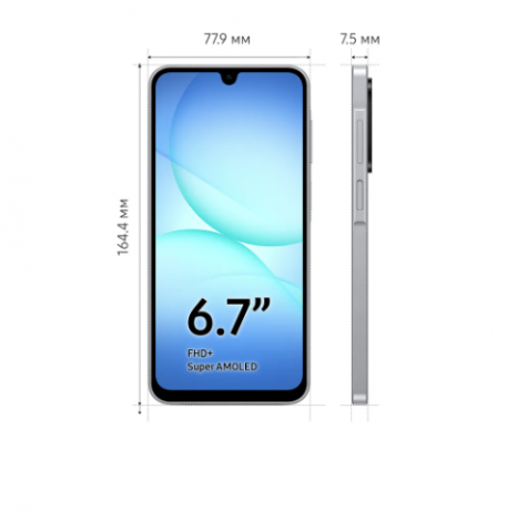 Фото товара Samsung Galaxy A17 6/128Gb RU Black