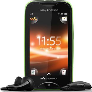 Фото товара Sony Ericsson WT13i Mix Walkman (green on black)