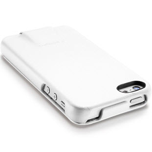 Фото товара Spigen illuzion legend флип кожаный для iPhone 5/5S/SE (white)