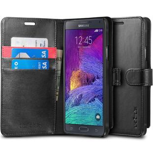 Фото товара Spigen Wallet S книжка для Samsung Galaxy Note 4 (black)