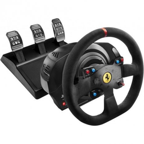 Фото товара Thrustmaster T300 Ferrari Integral Racing Wheel Alcantara Edition (THR62)