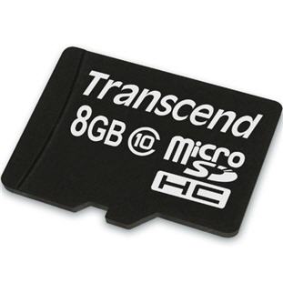 Фото товара Transcend Premium microSDHC 8Gb Class 10 (TS8GUSDC10)