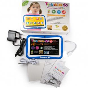 Фото товара TurboKids S3 (Wi-Fi, 7.0, 8Gb, blue) / ТурбоКидс С3 (Wi-Fi, 7.0, 8Гб, синий)