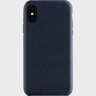 Фото товара Uniq Feltro накладка для Apple iPhone X (navy blue)