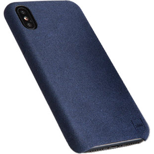 Фото товара Uniq Feltro накладка для Apple iPhone X (navy blue)