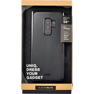 Фото товара Uniq Glacier Glitz накладка для Samsung Galaxy S9 Plus (GS9PHYB-GLCZBLK, black)