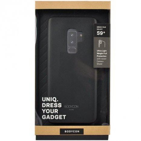 Фото товара Uniq Bodycon накладка для Samsung Galaxy S9 Plus (черный)