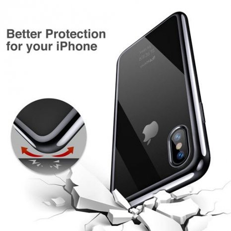 Фото товара Uniq Glacier Frost для iPhone X/Xs (черный)