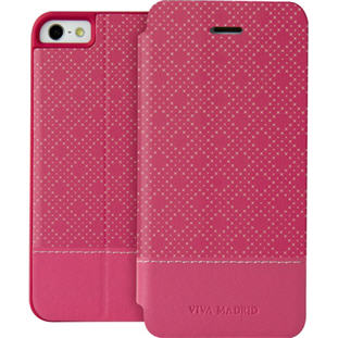 Фото товара Viva Madrid Sabio Ilusion книжка для Apple iPhone 5/5S (diamante pink)