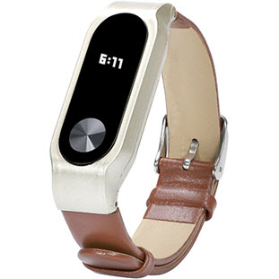 Фото товара Xiaomi Leather для Mi Band 2 (brown)