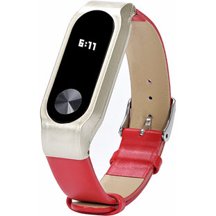 Фото товара Xiaomi Leather для Mi Band 2 (red)