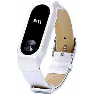 Фото товара Xiaomi Leather для Mi Band 2 (white)