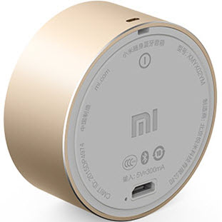 Фото товара Xiaomi Mi Bluetooth Speaker Mini (gold)