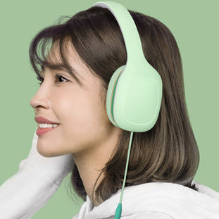 Фото товара Xiaomi Mi Headphones Light Edition (зеленый)