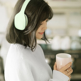 Фото товара Xiaomi Mi Headphones Light Edition (зеленый)