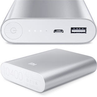 Фото товара Xiaomi Mi Power Bank (10400 мАч, silver)