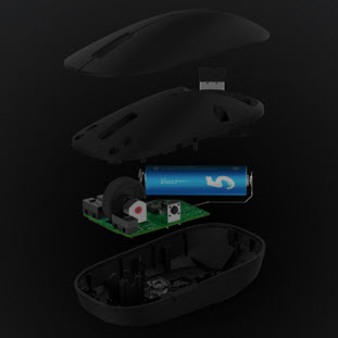 Фото товара Xiaomi Mi Wireless Mouse (black USB)