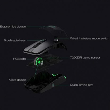 Фото товара Xiaomi Mi Gaming Mouse (black USB)