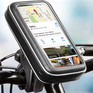 Deppa для велосипеда/мотоцикла Crab Bike для смартфонов (рамер M, 3.5"-4.7", черный)