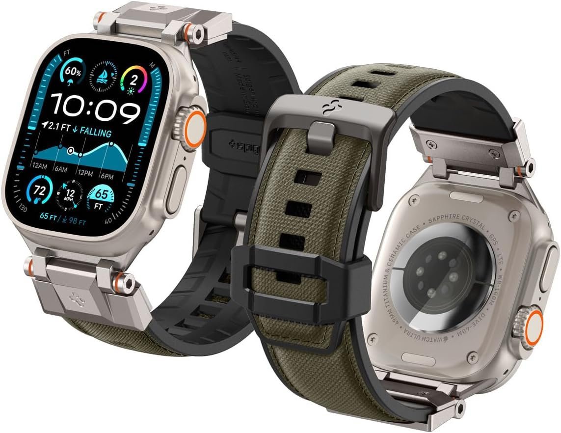 Spigen Durapro Armor для Apple Watch 42/44/45/49мм Military Green