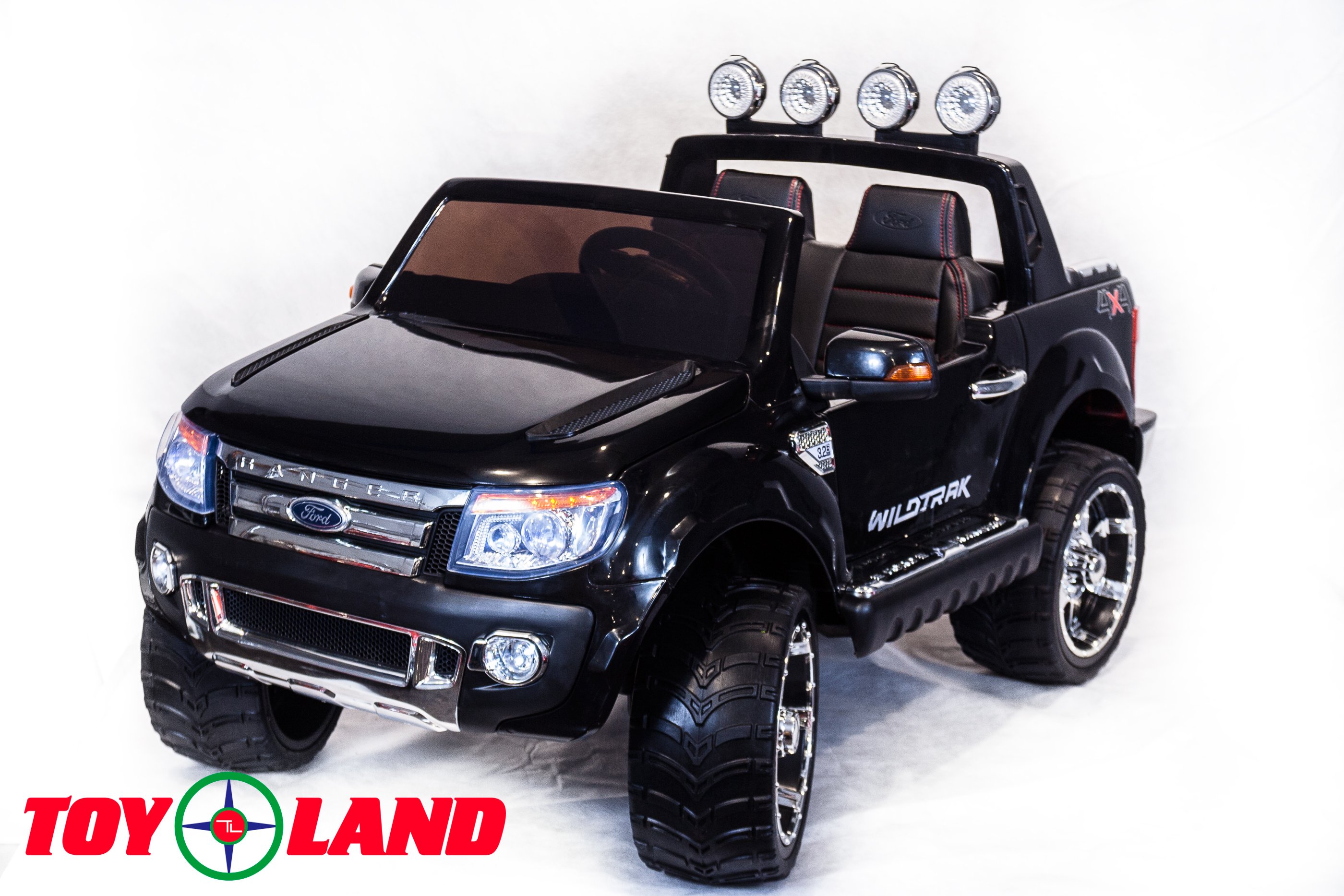 ToyLand Ford Ranger 2017 4*4 NEW Чёрный лак (Лицензия)