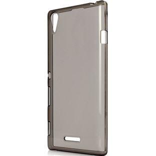 Jast Slim силиконовый для Sony Xperia T3 (глянцевый серый)