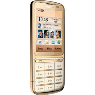 Nokia C3-01.5 Touch and Type (Gold)
