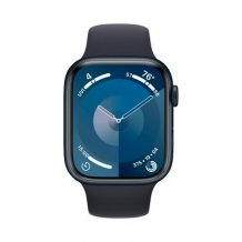 Фото товара Apple Watch Series 9 41mm Midnight Aluminum Case with Midnight Sport Band (GPS) (размер M/L)