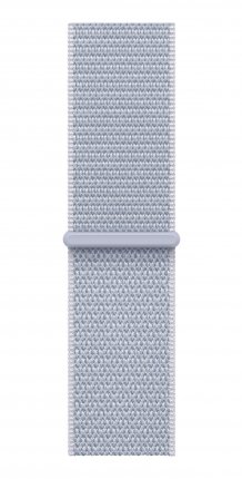 Фото товара Apple Watch Series 10 46 mm Silver Aluminum Case with Blue Cloud Sport Loop (GPS)