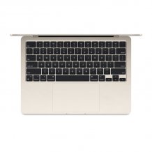 Фото товара Apple MacBook Air 13 2024 M3 (8C CPU, 8C GPU) / 8ГБ / 256ГБ SSD, MRXT3 Starlight