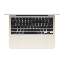 Фото товара Apple MacBook Air 13 2025 M4 (10-core CPU, 10-core GPU) / RAM 16GB / SSD 512GB Starlight (Сияющая звезда)